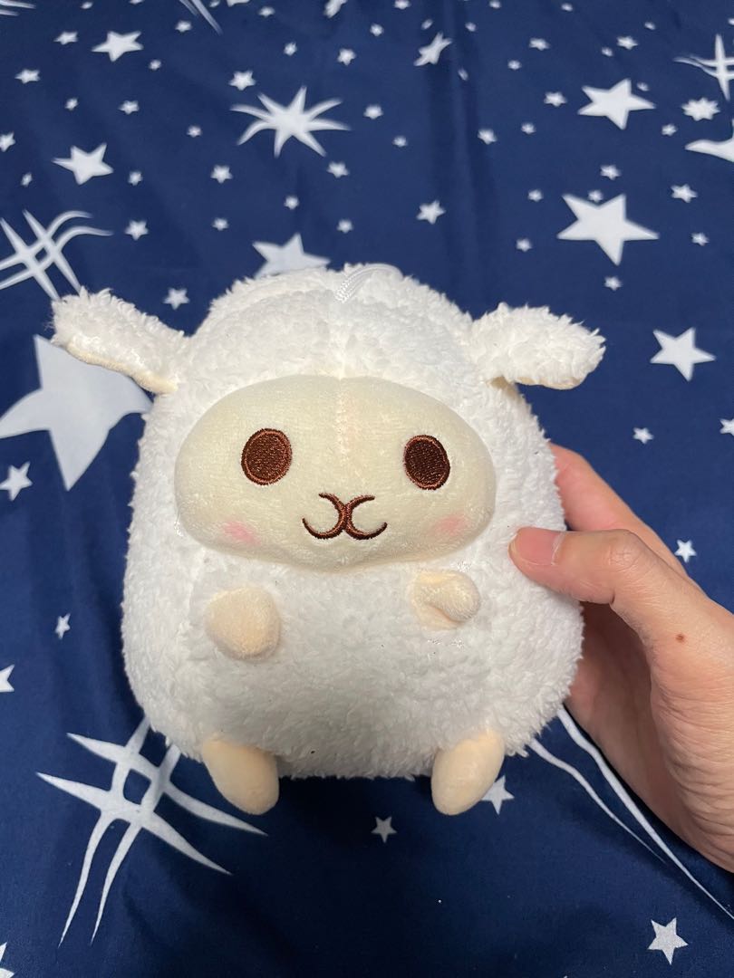 fluffy sheep toy