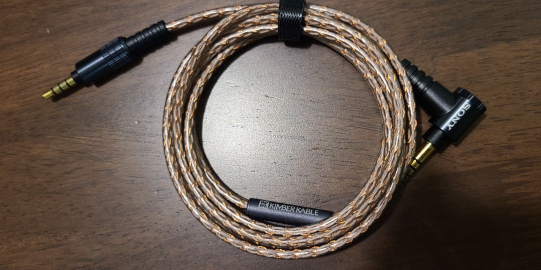 Sony Kimber Kable MUC-S12SB1 HEADPHONE線4.4mm, 音響器材