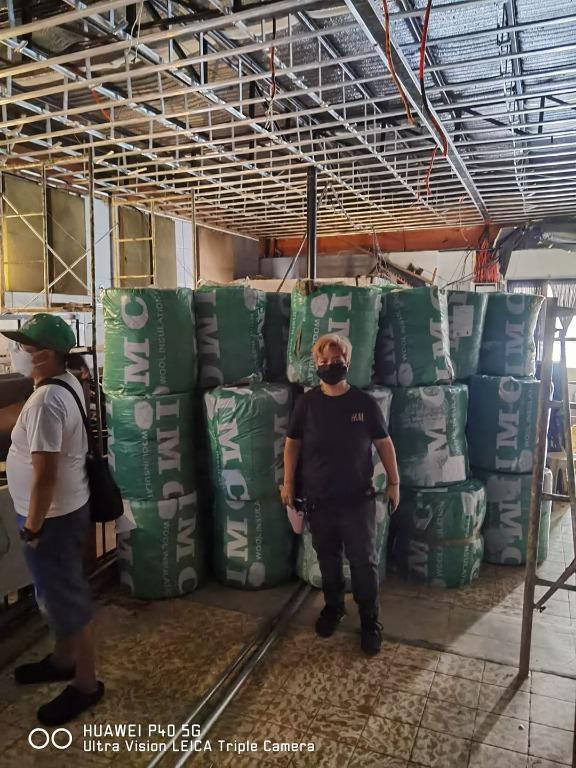 SOUNDPROOFING INSULATION - ROCKWOOL MINERAL WOOL (Category: Construction Tools & Equipment) located in Marikina City. Submitted by christine_km8enterprises (Listing ID 1162864711, Image 2). Description: Mineral wool insulation 👉🏻BIG DISCOUNTS for bulk orders👈🏻 Blanket Roll type - 0.6mtr x 5mtr Board (Slab) type - 0.6mtr x 1.2mtr Thickness - 50mm , 75mm and 100mm with different densities *Fire resistant *Heat insulating *Non-combustible *Moist