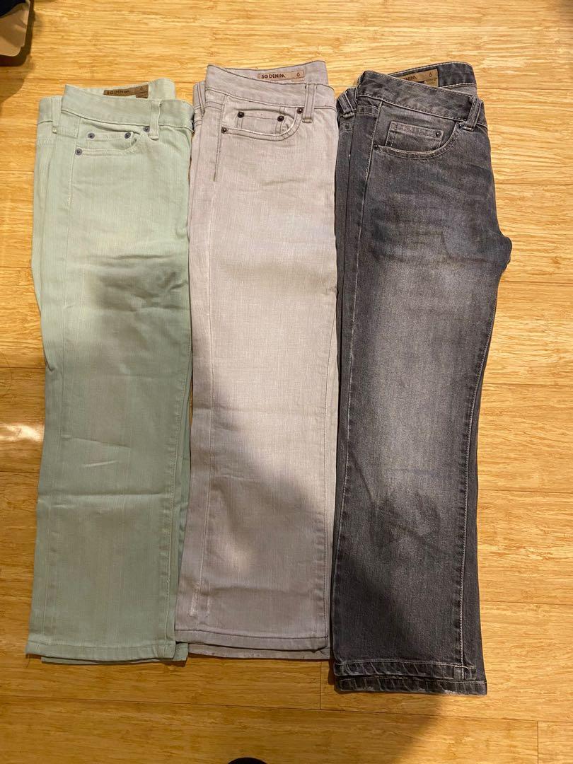 Sportsgirl denim 3/4 jeans x 3, Women's 