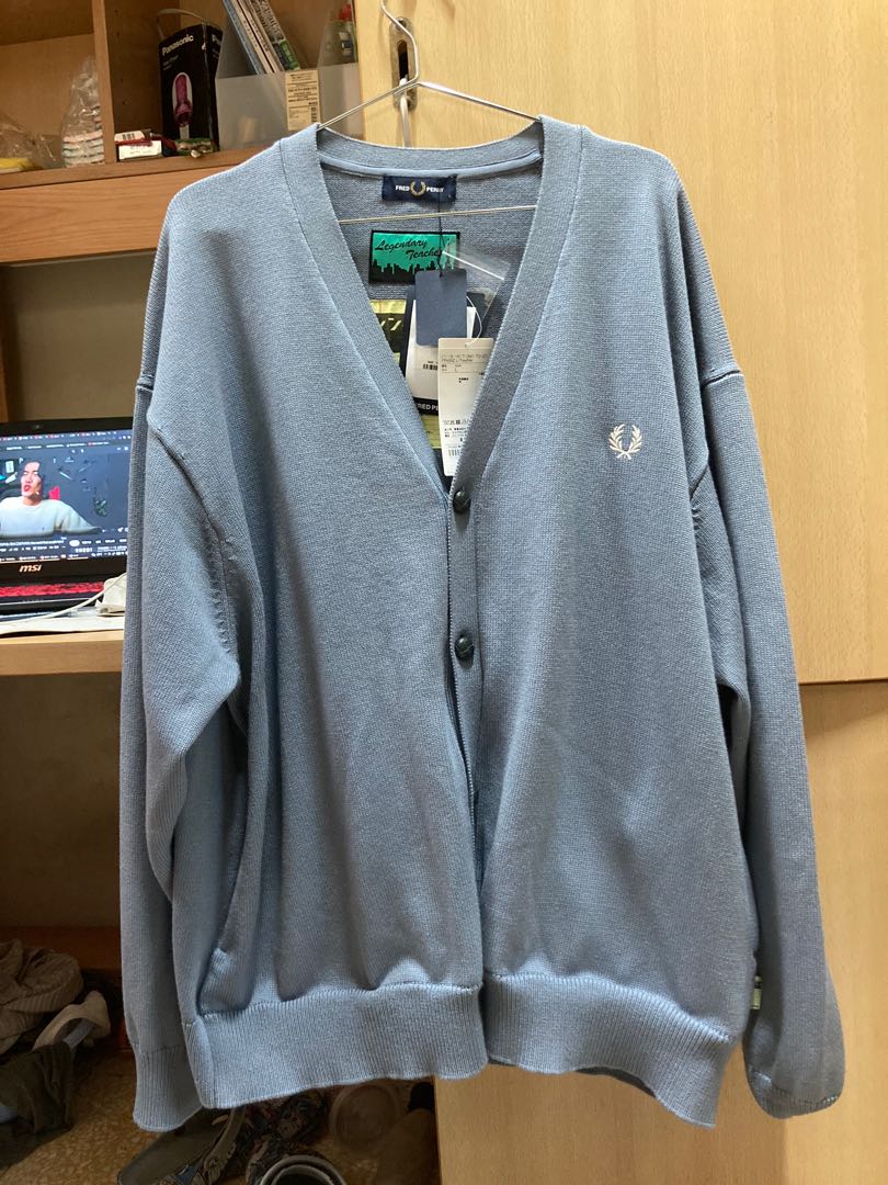 BEAMS SSZ 22ss Fred Perry 開襟衫 L號 （南山排隊購入