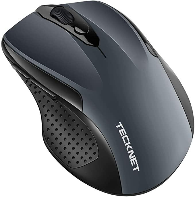 TECKNET Bluetooth Mouse, 3200DPI Adjustable Wireless Mice