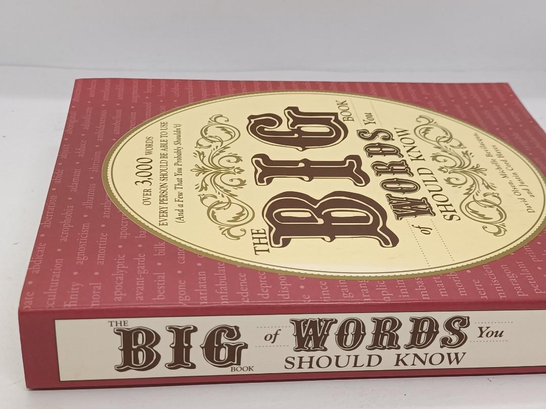 The Big Book of Words You should Know, Hobbies &amp; Toys, Books ...