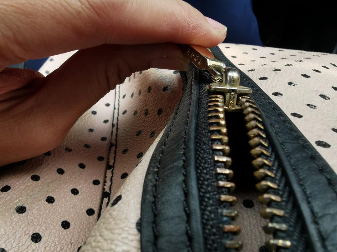 Tory burch back pack ykk zipper, Luxury, Bags u0026 Wallets on Carousell