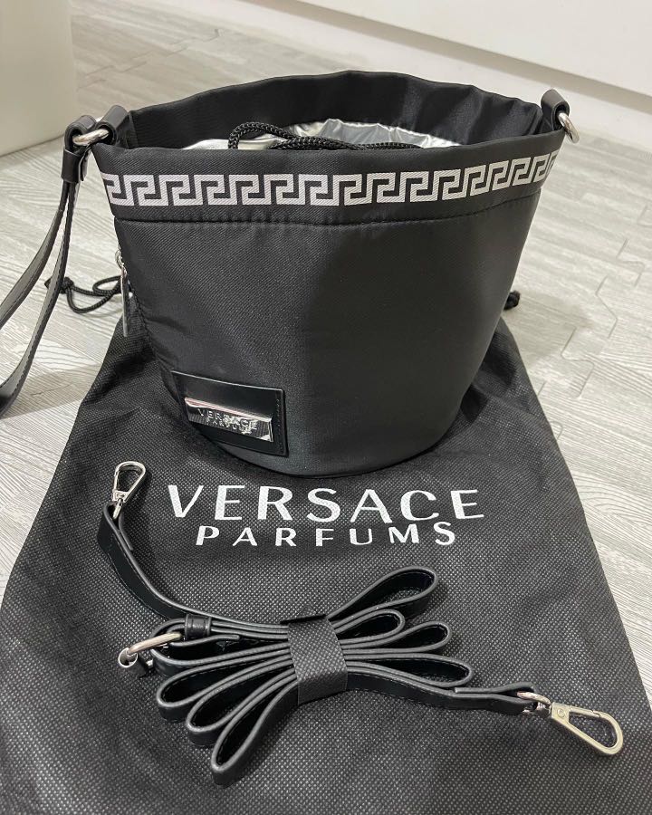 Versace Parfums Bucket Bag, Women's Fashion, Bags & Wallets, Cross-body ...