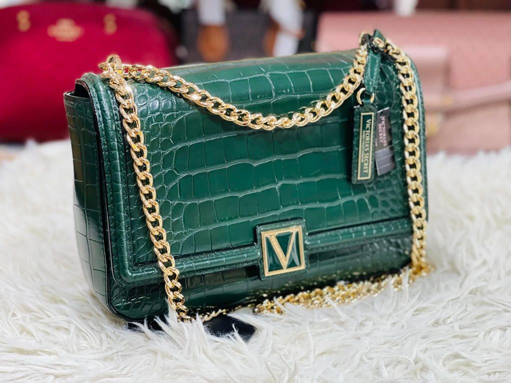 Victoria's Secret Green Crossbody Bags