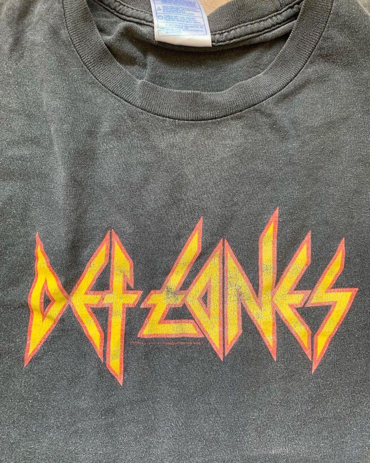 Vintage rare baju band shirt deftones 