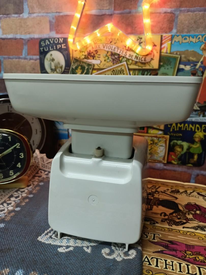 Vintage Retro Krups Type 875 Red Kitchen Scales Made in Ireland circa