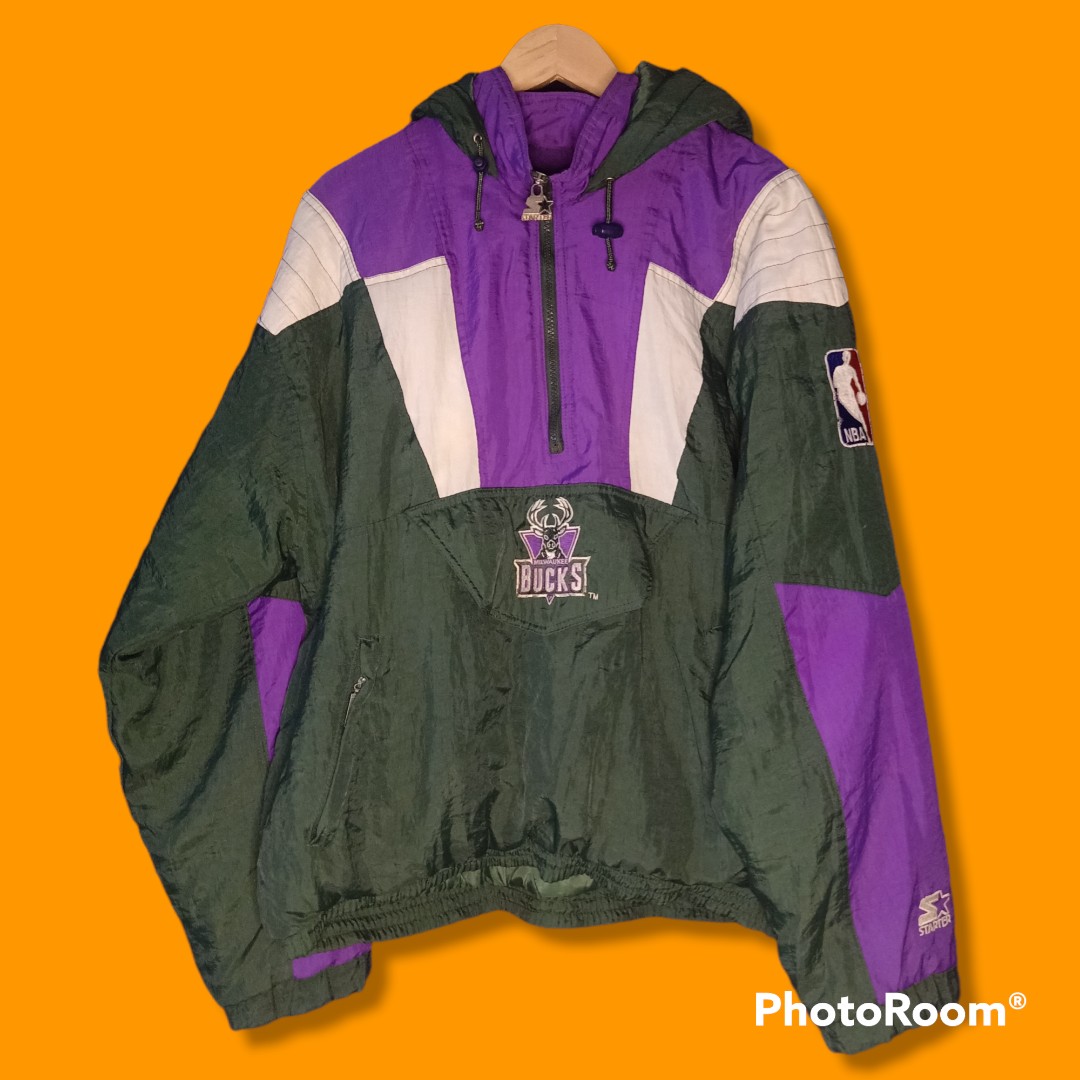 retro starter pullover