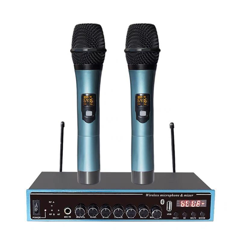 Wireless microphone and mixer, Audio, Microphones on Carousell