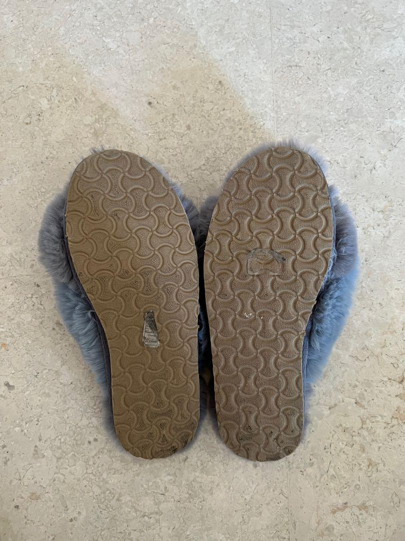 Women s Sam Edelman Fuzzy Slippers Slides Women s Fashion
