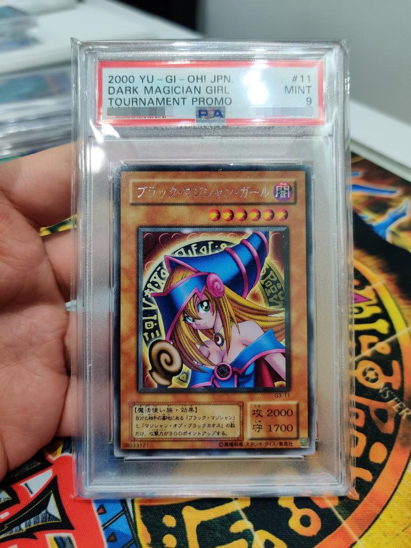 YuGiOh PSA 9 G3-11 Dark Magician Girl Rare Promo SP9, Toys