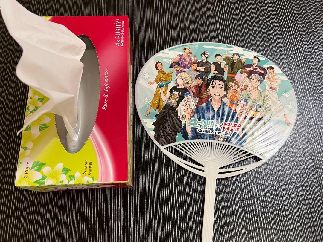 Yuri on ice 大江戶溫泉物語扇, 興趣及遊戲, 玩具& 遊戲類- Carousell