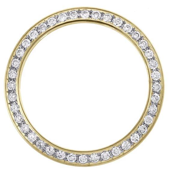 34mm diamond bezel