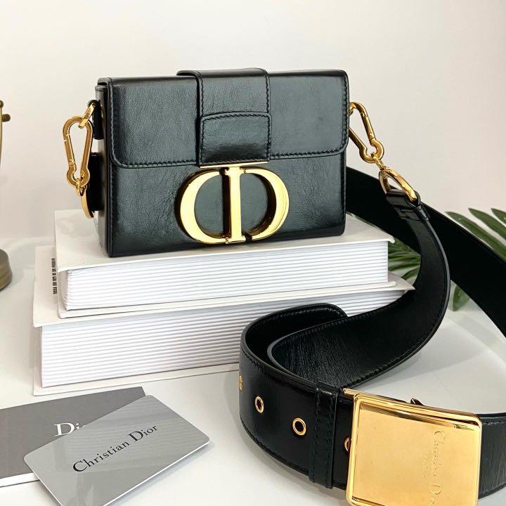 Dior Montaigne 30 Box Grey, Luxury, Bags & Wallets on Carousell