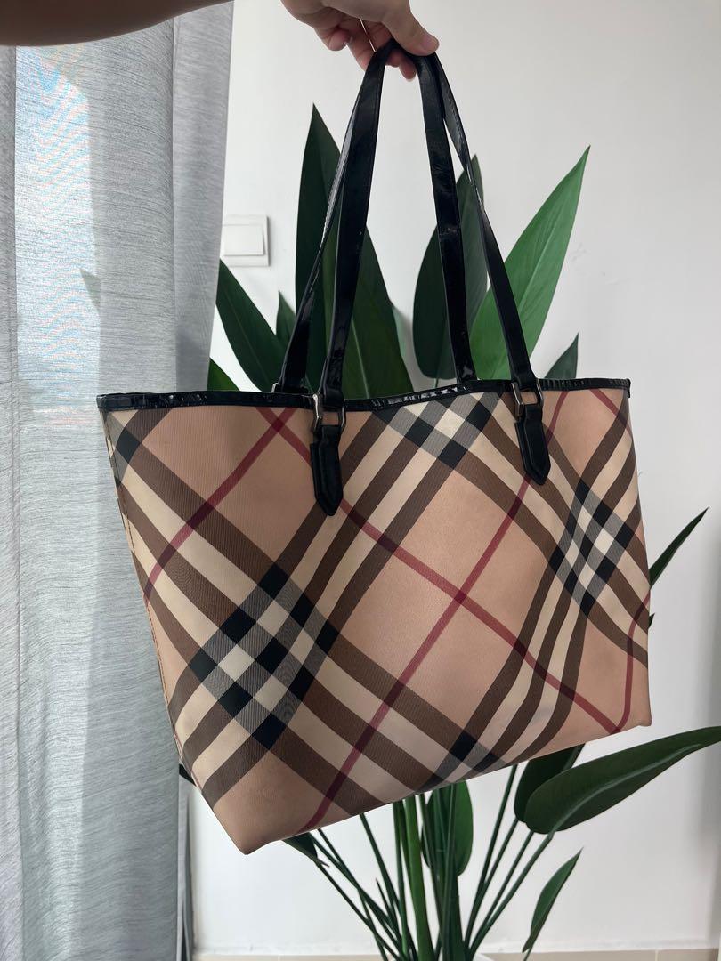 ? Authentic Burberry tote bag *price reduced*, Luxury, Bags & Wallets on  Carousell