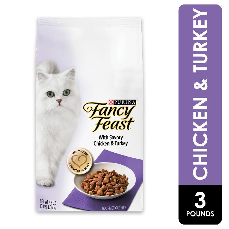 Fancy feast cat dry food online