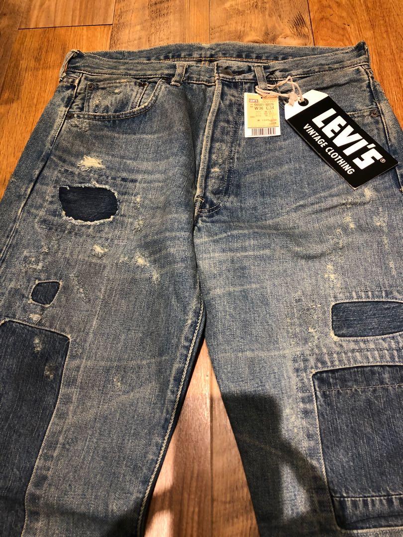 日本製🇯🇵🇯🇵🇯🇵 Levi's vintage LVC 66501-0076 W36 L34 (實腰34