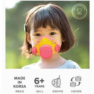 韓國 Sillyman 兒童口罩 綠色