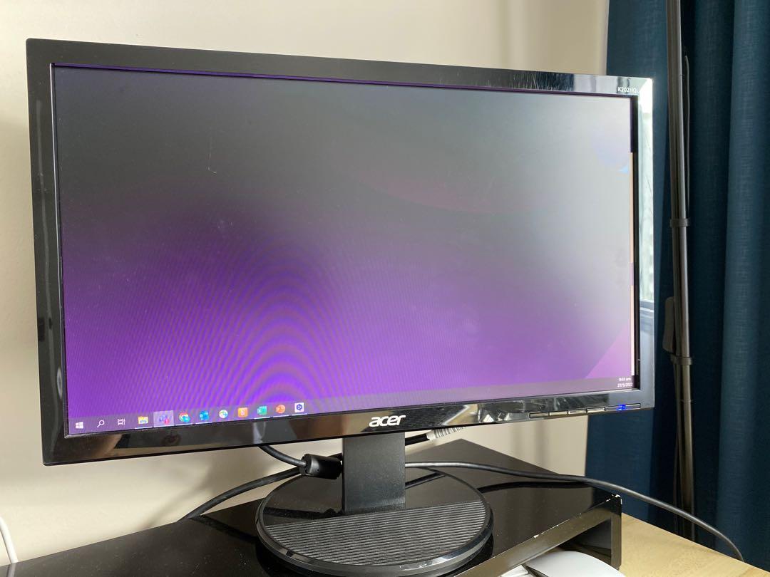 Acer K202HQL (19.5 inch Monitor with Stand), Computers & Tech, Parts