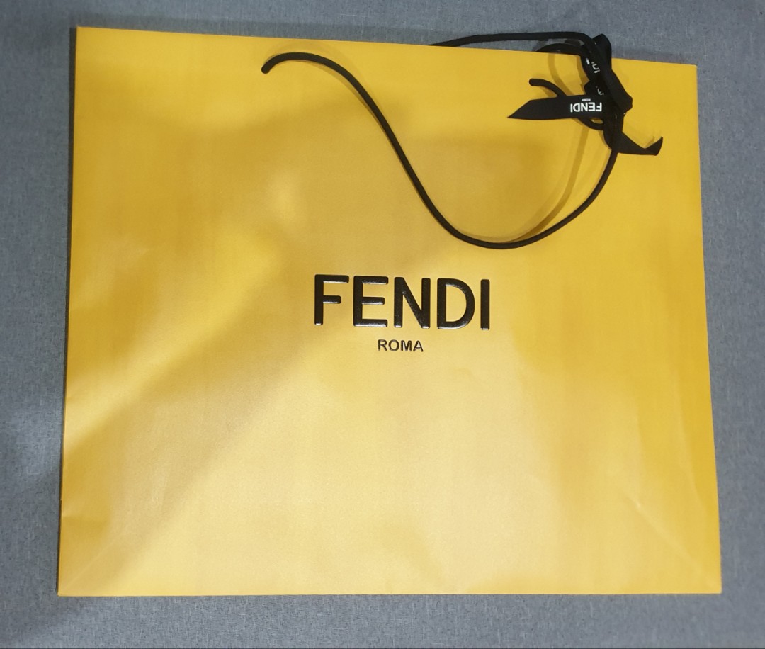 AUTHENTIC FENDI PAPERBAG, Luxury, Bags & Wallets on Carousell