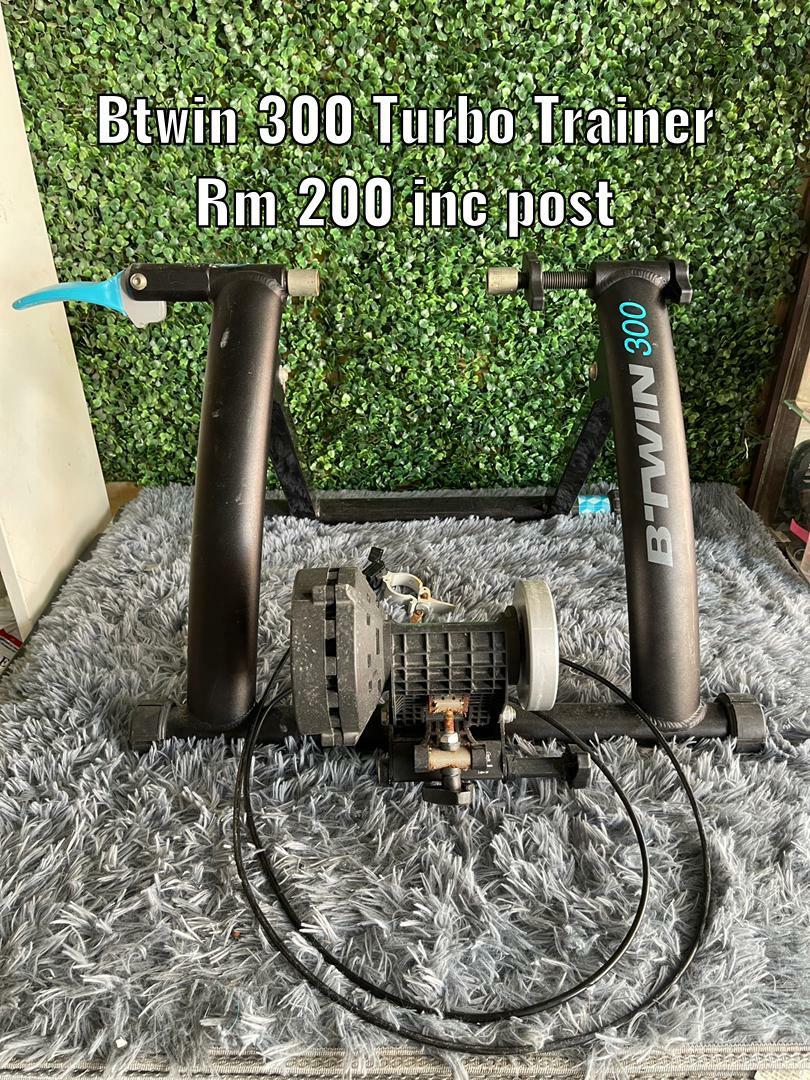 Btwin 300 sales turbo trainer