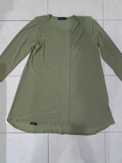Baju Kebaya Sabella in Moss Green / Hijau Lumut