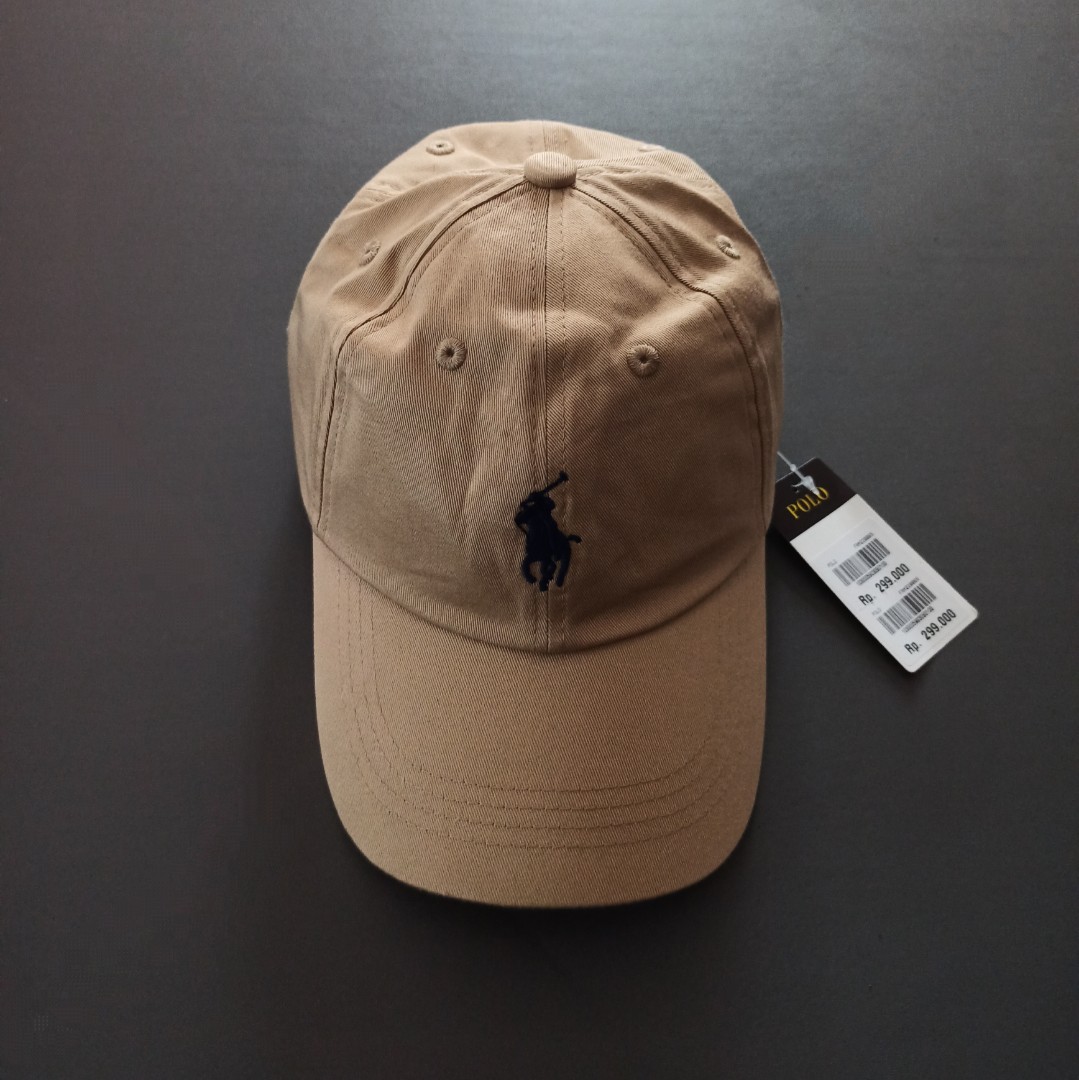 Baseball Cap Khaki Navy, Fesyen Pria 