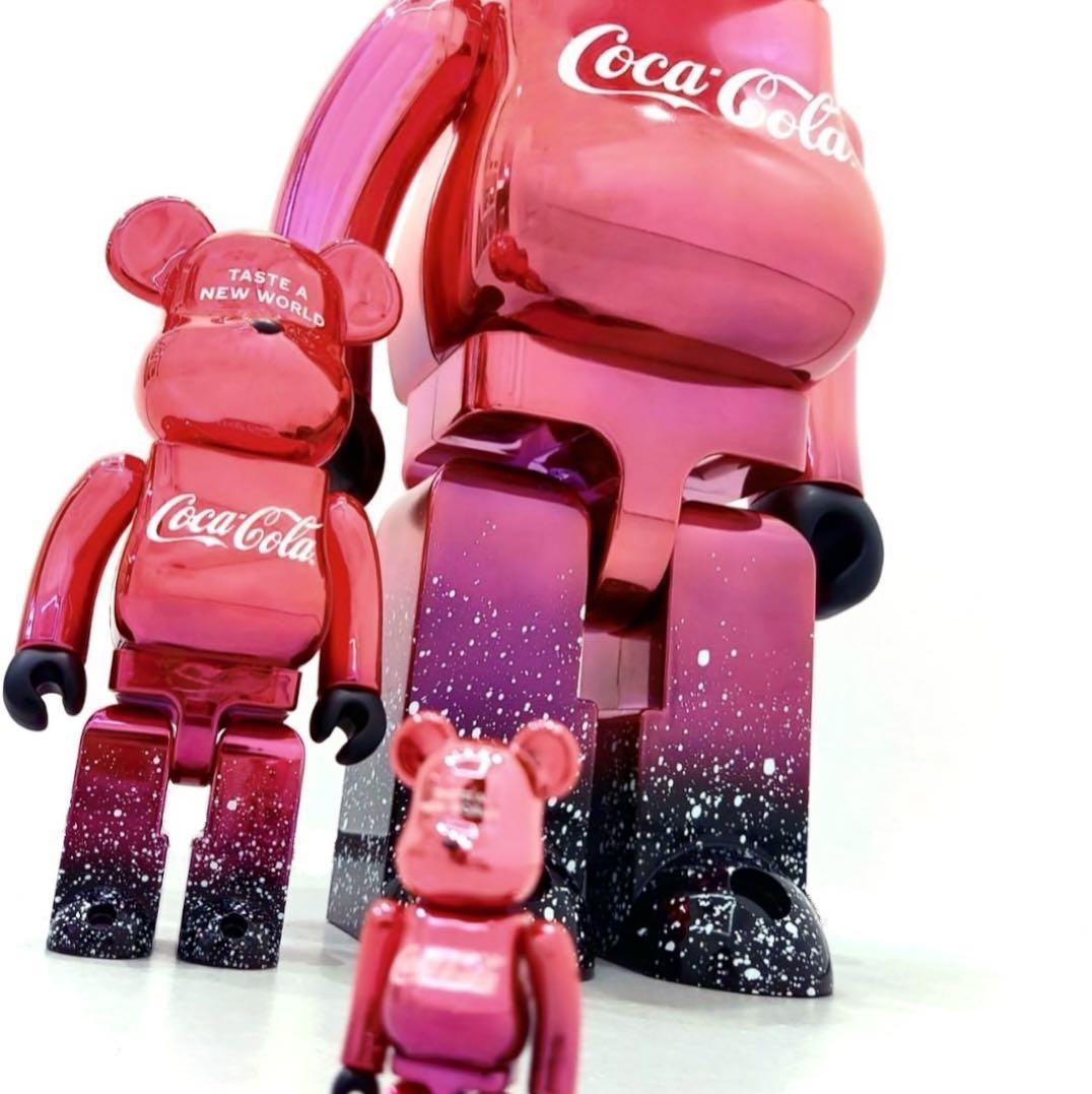 Bearbrick Coca-Cola Creations 100% & 400%, 興趣及遊戲, 玩具& 遊戲