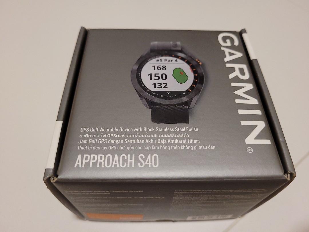 BNIB GARMIN S40 GOLF WATCH BLACK Mobile Phones Gadgets