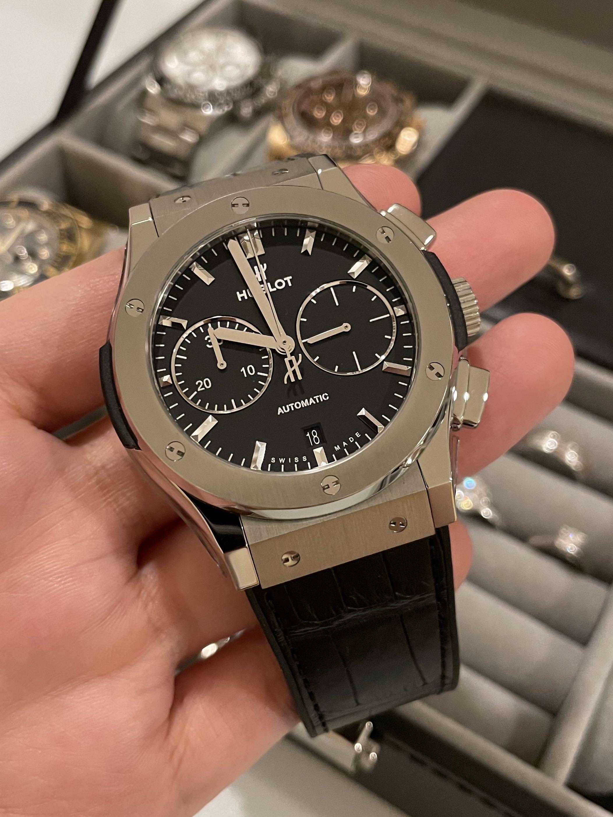 Hublot classic fusion chronograph sale review