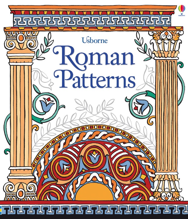 BOOK - Roman Patterns (Patterns to Colour), Hobbies & Toys, Books ...
