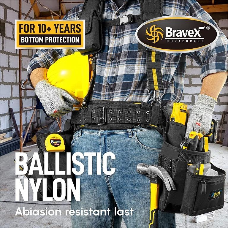 Electrician tool on sale belt with suspenders