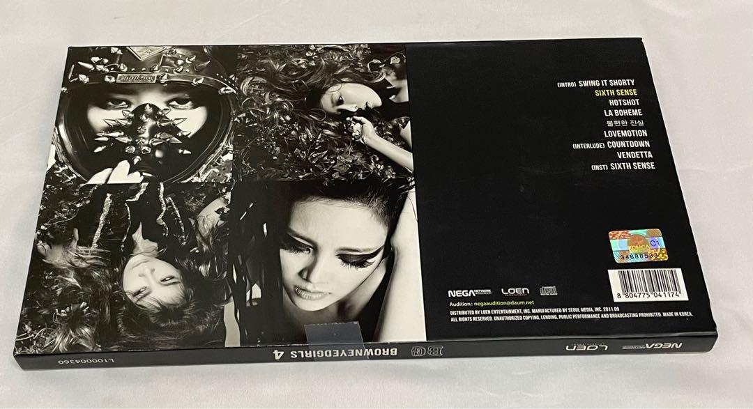 韓版Brown Eyed Girls | 4th正規專輯 | Sixth Sense | BEG～二手CD