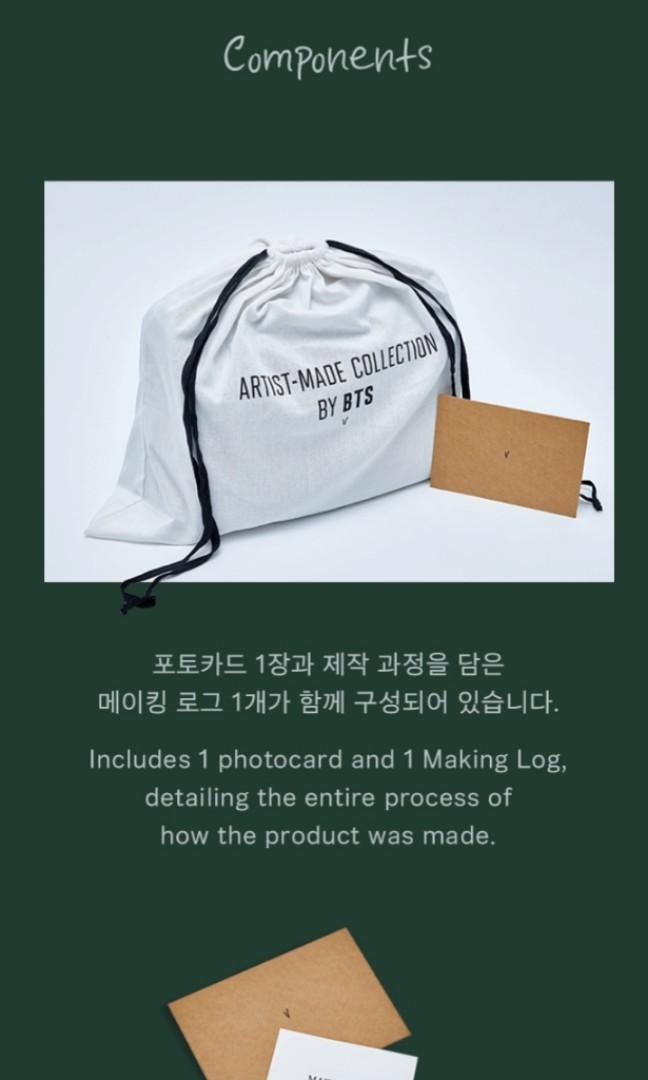 Mute Moston Bag cost 12660/- - BTS V Kim Taehyung