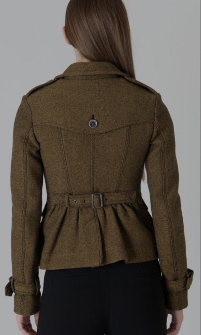 Burberry brit deals coat womens