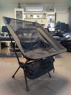 Camping Chair All Black - Super Lightweight 899grams with carrying bag