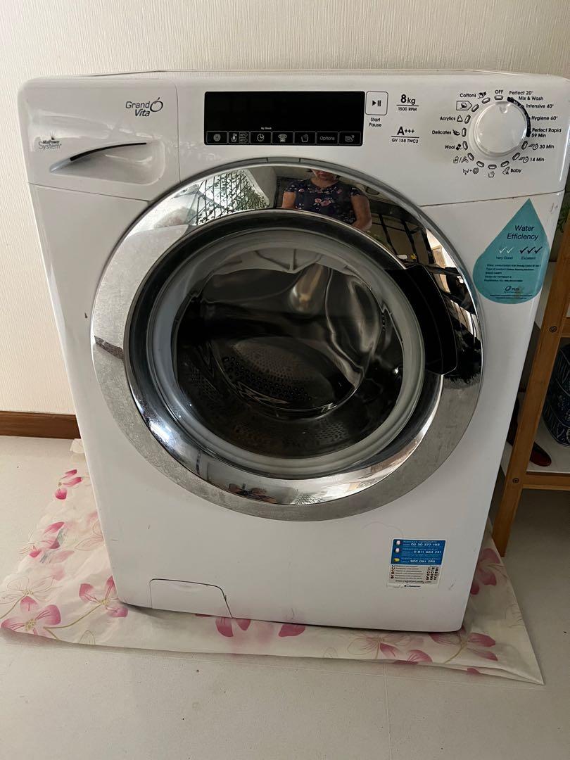 Candy front load Washing machine 8kg, TV & Home Appliances, Washing