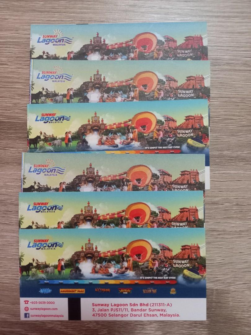 CHEAP SUNWAY LAGOON TICKET/TIKET SUNWAY MURAH, Tickets & Vouchers