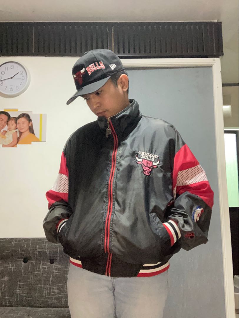 CHICAGO BULLS PRO PLAYER JACKET Men s Fashion Coats Jackets and