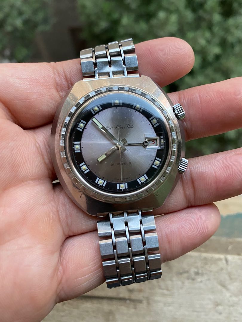 Citizen alarm watch vintage Men s Fashion Watches Accessories Watches on Carousell