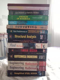 Civil Engineering Review Book Set
