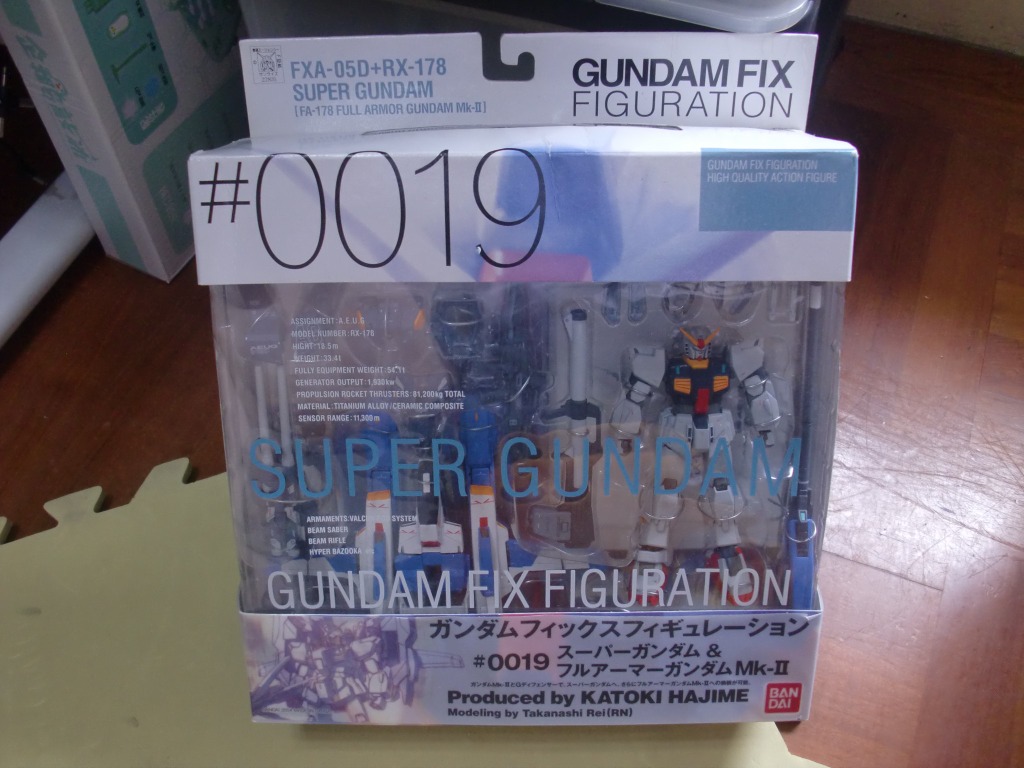 CJT084 - GFF #0019 機動戰士Z高達Gundam Mk2 RX-178 + FXA-05D 可換裝 