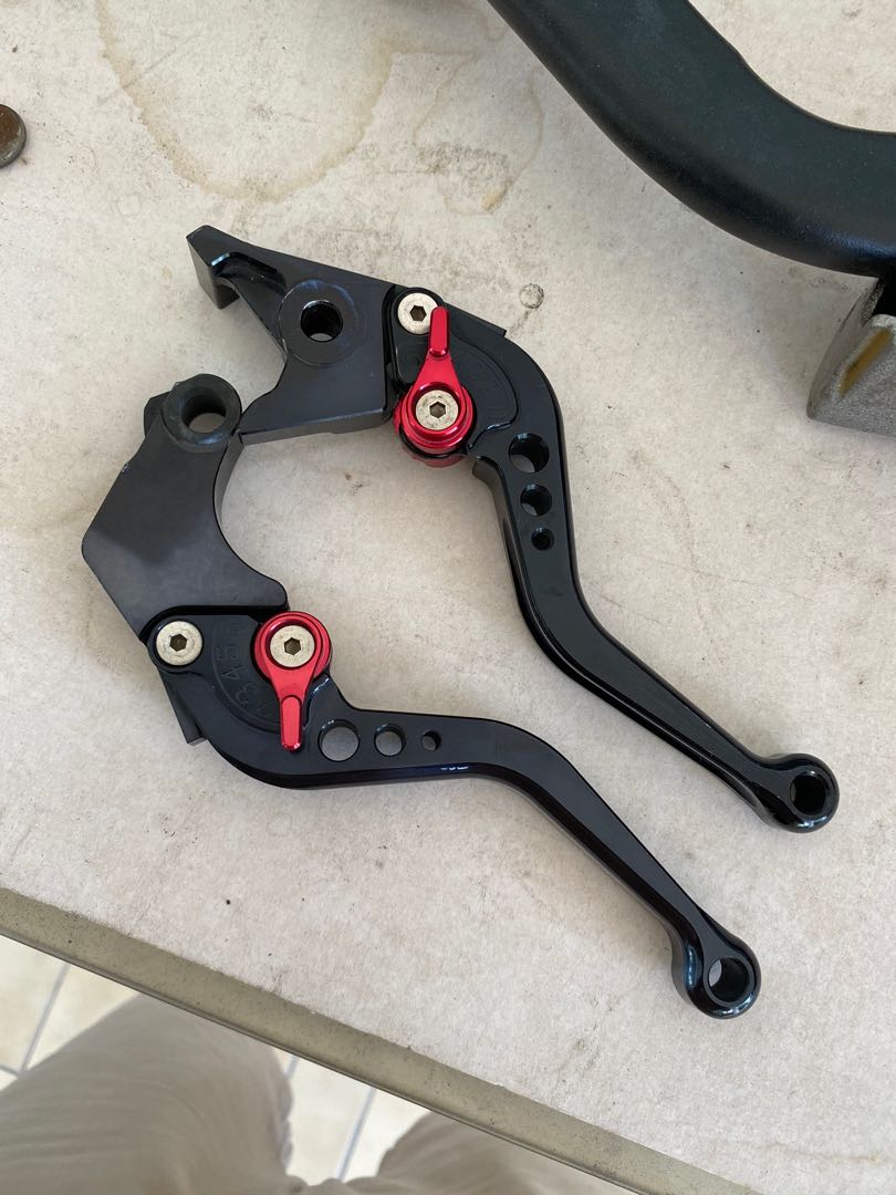 Clutch brake Lever levers set super 4 cb400 Honda super four