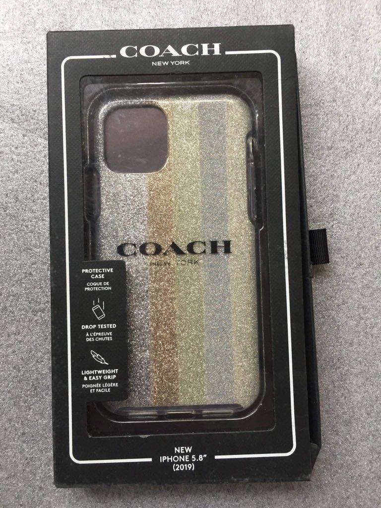 Coach Rainbow casing for iPhone 11 pro, 11 and 11 pro max (Category: Cases & Sleeves) located in Davao. Submitted by akvtOS (Listing ID 1162979477, Image 1). Description: New and genuine po ( S, ( 7 )11 pro max , 11 pro and 11).