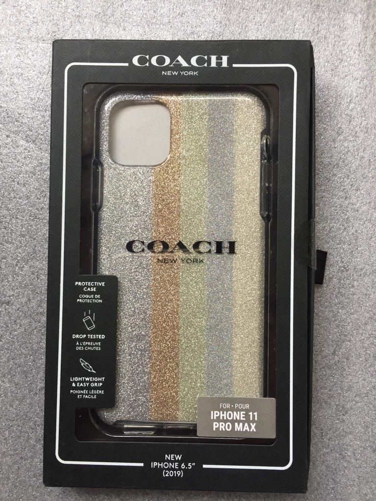 Coach Rainbow casing for iPhone 11 pro, 11 and 11 pro max (Category: Cases & Sleeves) located in Davao. Submitted by akvtOS (Listing ID 1162979477, Image 3). Description: New and genuine po ( S, ( 7 )11 pro max , 11 pro and 11).