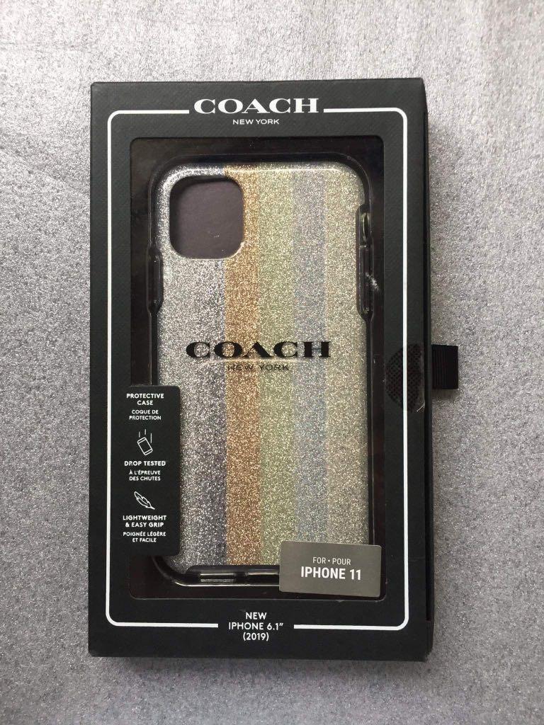 Coach Rainbow casing for iPhone 11 pro, 11 and 11 pro max (Category: Cases & Sleeves) located in Davao. Submitted by akvtOS (Listing ID 1162979477, Image 2). Description: New and genuine po ( S, ( 7 )11 pro max , 11 pro and 11).
