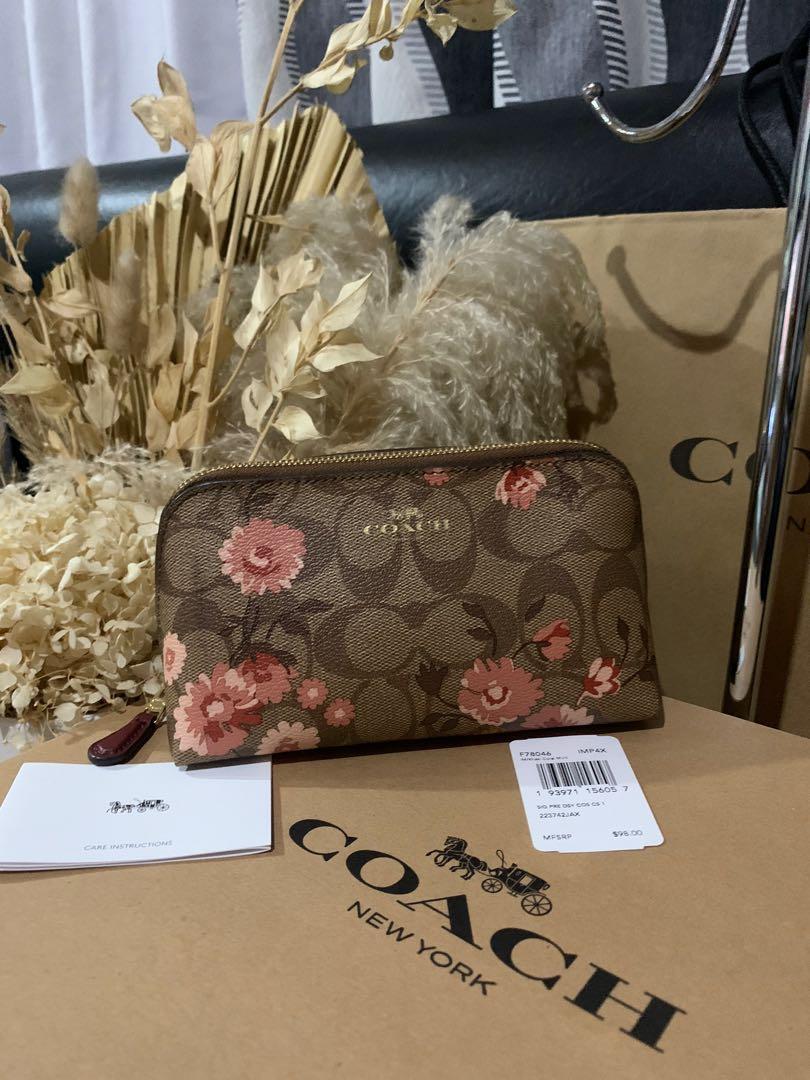Coach cheap makeup bags