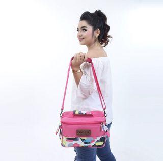 Cooler bag - tas pendingin asi - gabag pink