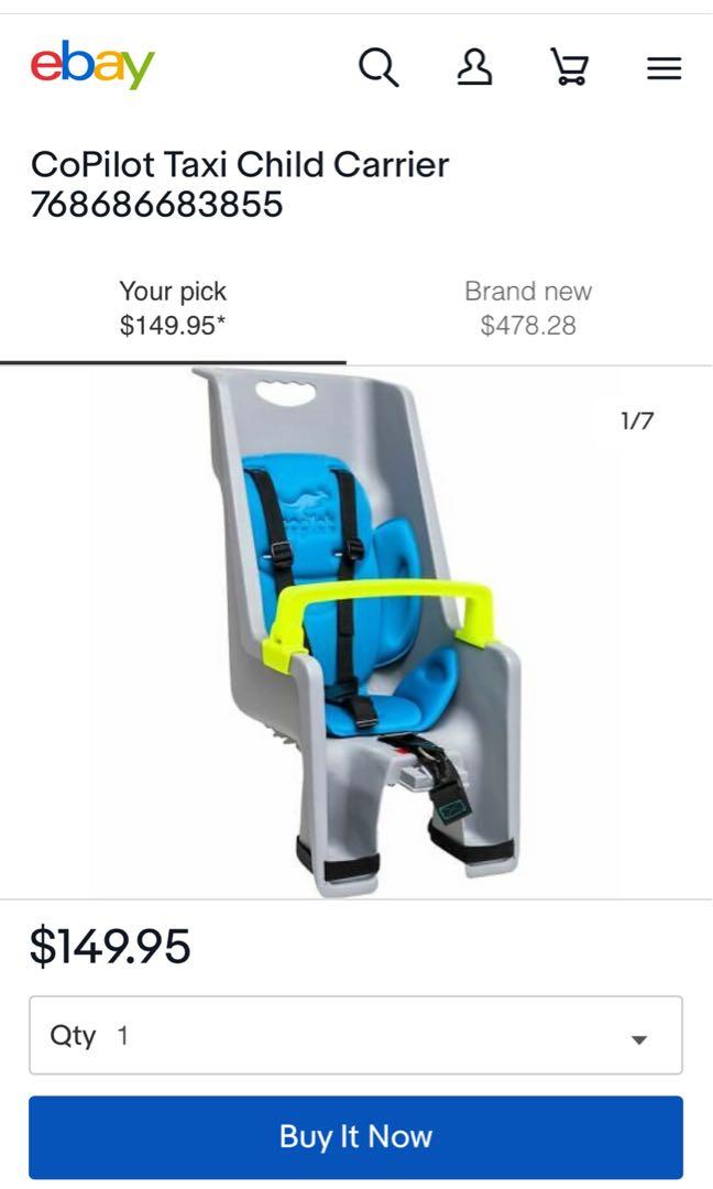 Copilot Bicycle Seat, Sports Equipment, Bicycles & Parts, Parts